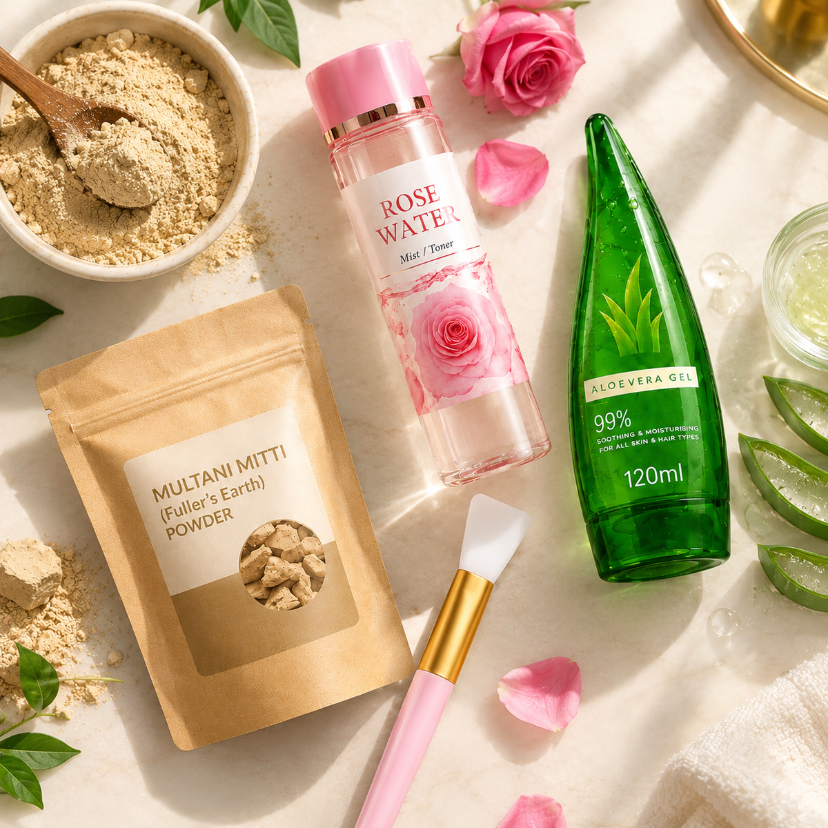 Natural Glow Face Kit Pack of 4